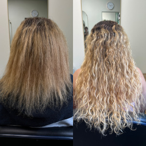 keratin bond extensions kristen VA beach